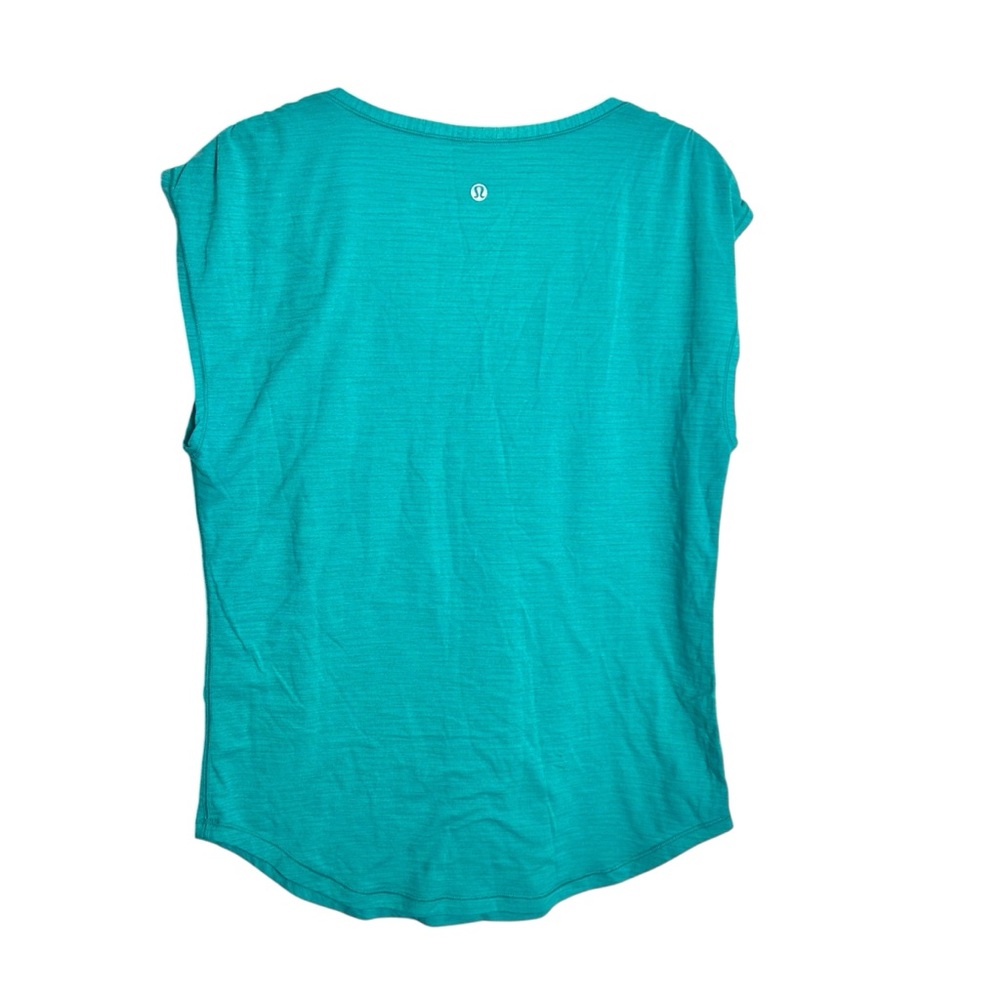 Lululemon Sweat Times Short Sleeve
Heathered Eucalyptus - Picture 3 of 4
